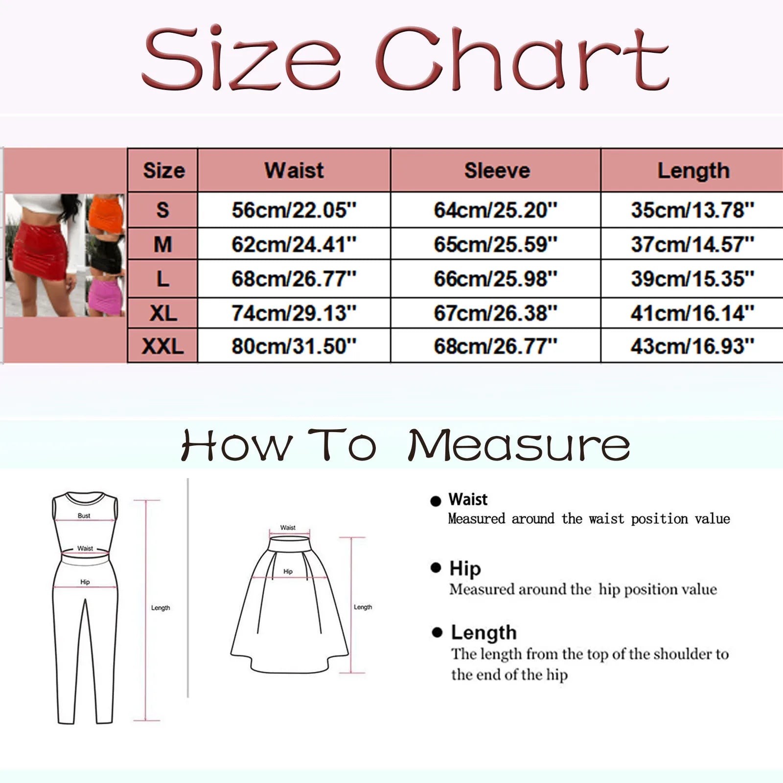Women Pu Leather Skirts Red Pink Orange High Waist Slim Pencil Skirts Vintage Bodycon Mini Skirts Sexy  Latex Wet Look Clubwear