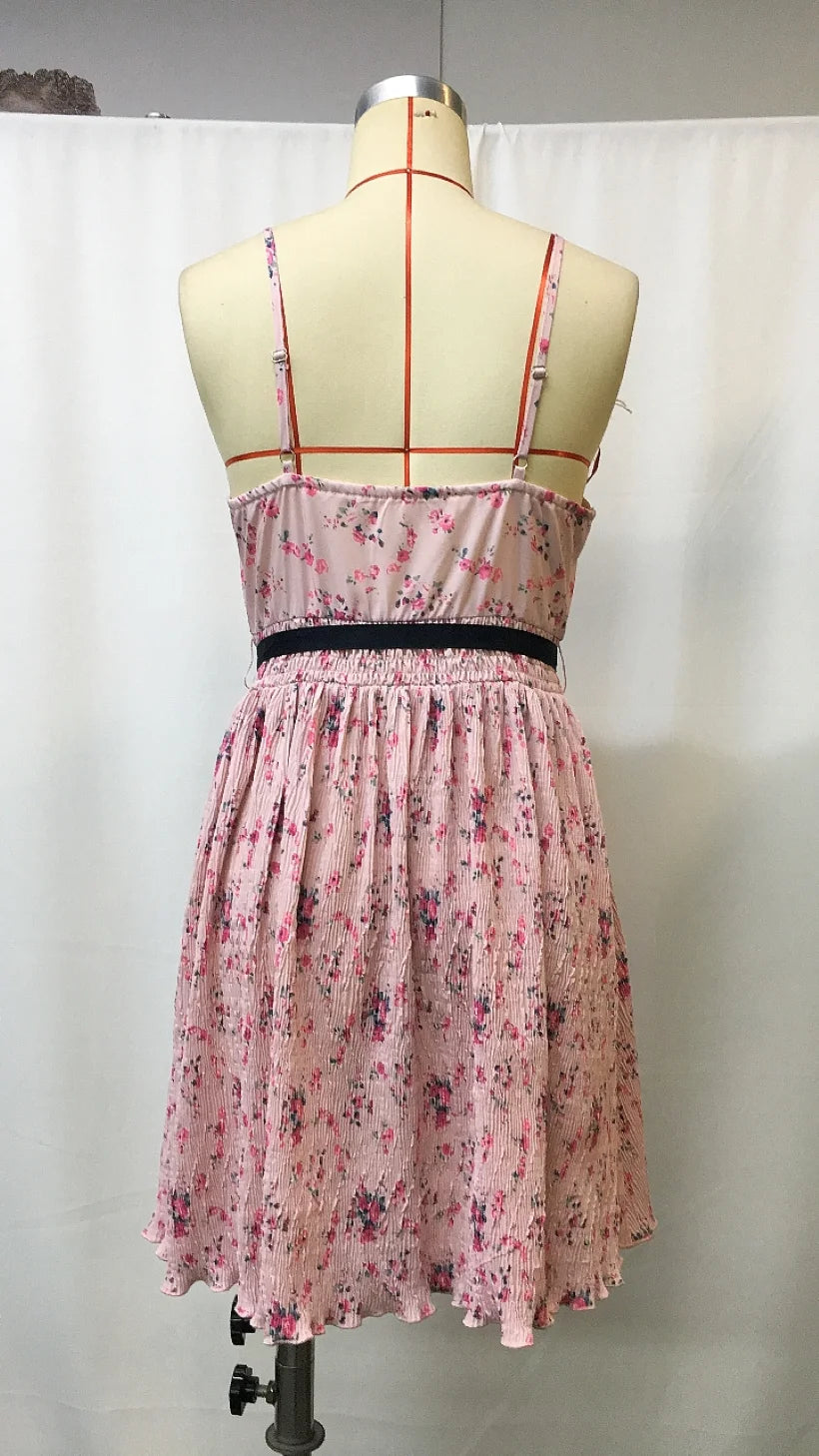 2025 Western Cowgirl Vintage Dress - Floral Print Suspender Dress with Irregular Hem, Retro Women's Fashion, Boho Chic Summer Ou